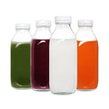 Wholesale Custom Square Cold Brew Coffee Milk Tea Yogurt Drink Beverage Glass Juice Milk Bottle