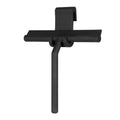 Hot Selling Black Silicone and Stainless Steel Shower Squeegee Window Clean Bathroom Glass Mirror with Hook PP Style Hand Tool