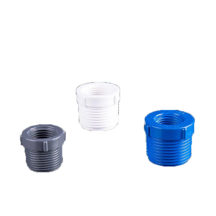 Factory Wholesale Sales Customizable White Pipes 1/2 Inch Plastic 4mm Names External Thread PVC Pipe Fittings