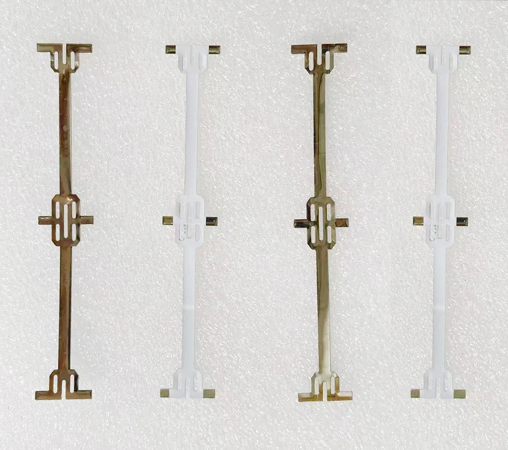 White Color 125mm SunPower Solar Cell Dog Bone Connector Oxygen-Free Copper Solar Raw Materials Product
