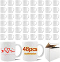 Custom Coffee Mugs Sublimation Mug 11 oz Blank USAE WAREHOUSE White Ceramic 11oz Custom Printed Coffee Mugs
