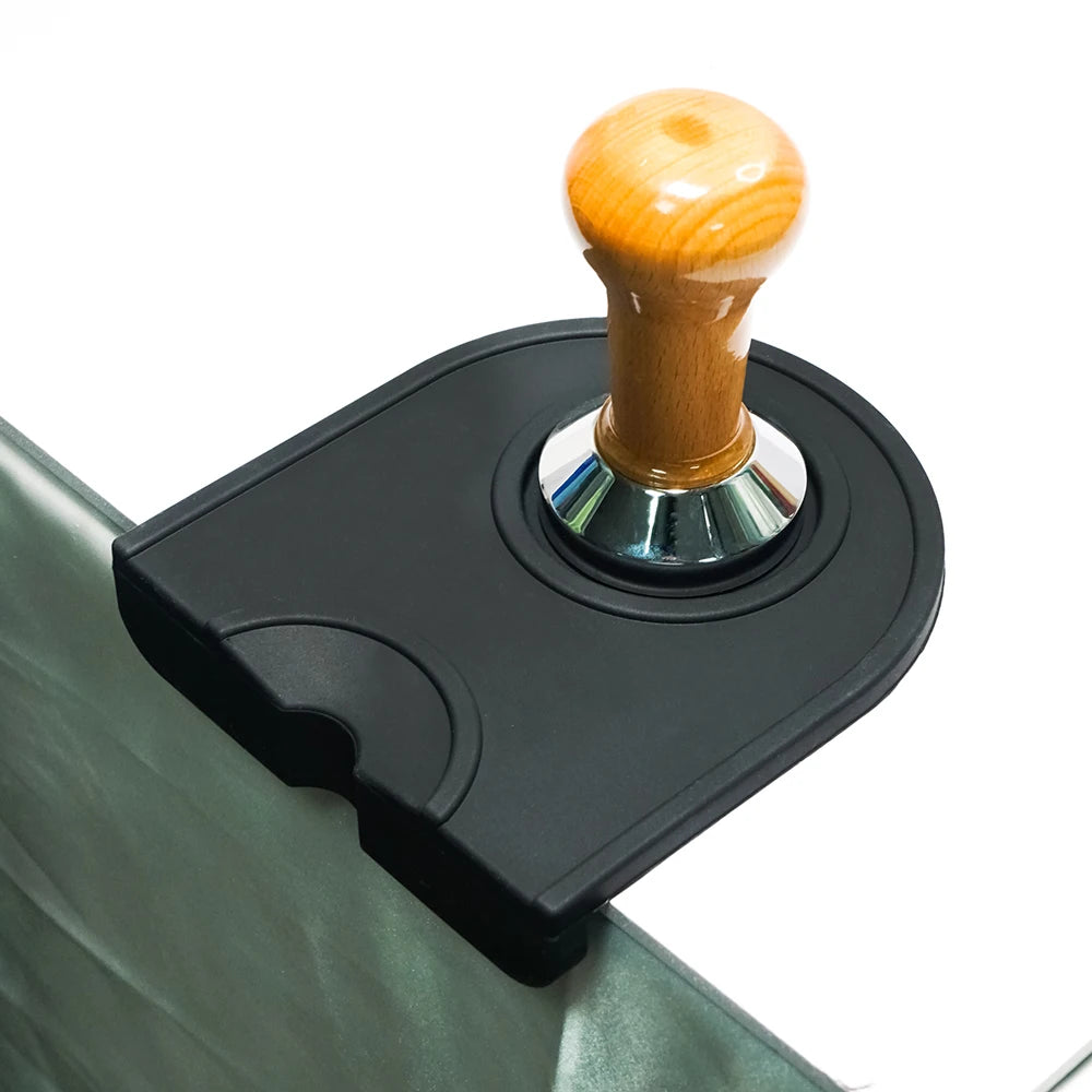 Premium Durable 1PCS Non-Slip Coffee Tamper Pad Modern Design Tamping Mat for Baristas Stocked