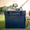Portable Modern Large Capacity 45qt Rotomolded Hard Ice Chest Cooler Customized Color Logo Insulated Camping LLDPE Leak Proof