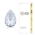 Starsgem Pear Cut IGI Certificated Diamond 1ct  2ct Loose HPHT CVD Diamond Lab Grown Diamond
