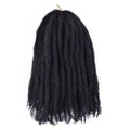 Synthetic Afro Kinky Twist Crochet Braid Hair Extensions Marley Braiding Hair Dreadlocks Kinky Twist