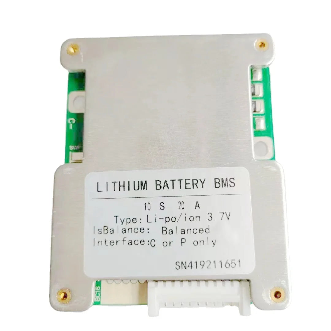 Small Size 42V NCM Lithium Ion Battery with Smart BMS 10S 36V PCM 15A 20A 25A 30A Battery Management Systems (BMS) Included