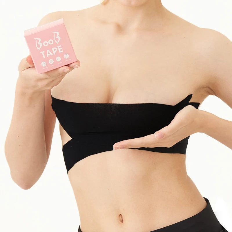 Ultra-Thin Waterproof Chest Tape Invisible Strapless Boob Tape for Breast Lifting Underwear Accessories
