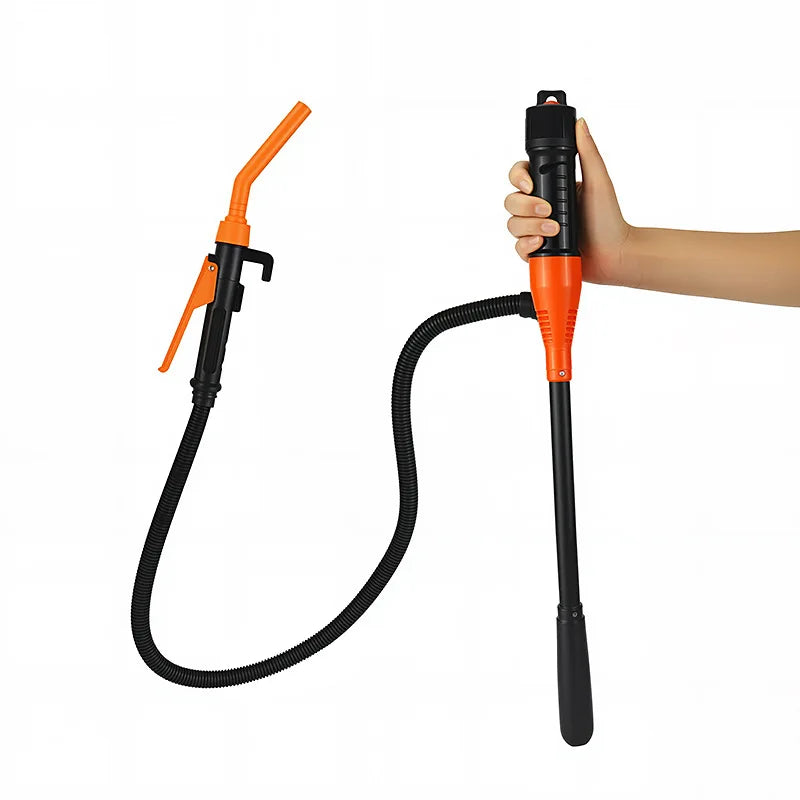 Detachable Electric Water Pump Oil Suction Pipe Portable Oil Pump Self-Driving Hose Oil Transfer Pump
