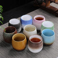 Saudi Arabia Hot Sales Ceramic Coffee Cup Vintage Stoneware Painted 150 ml Ceramic Cup