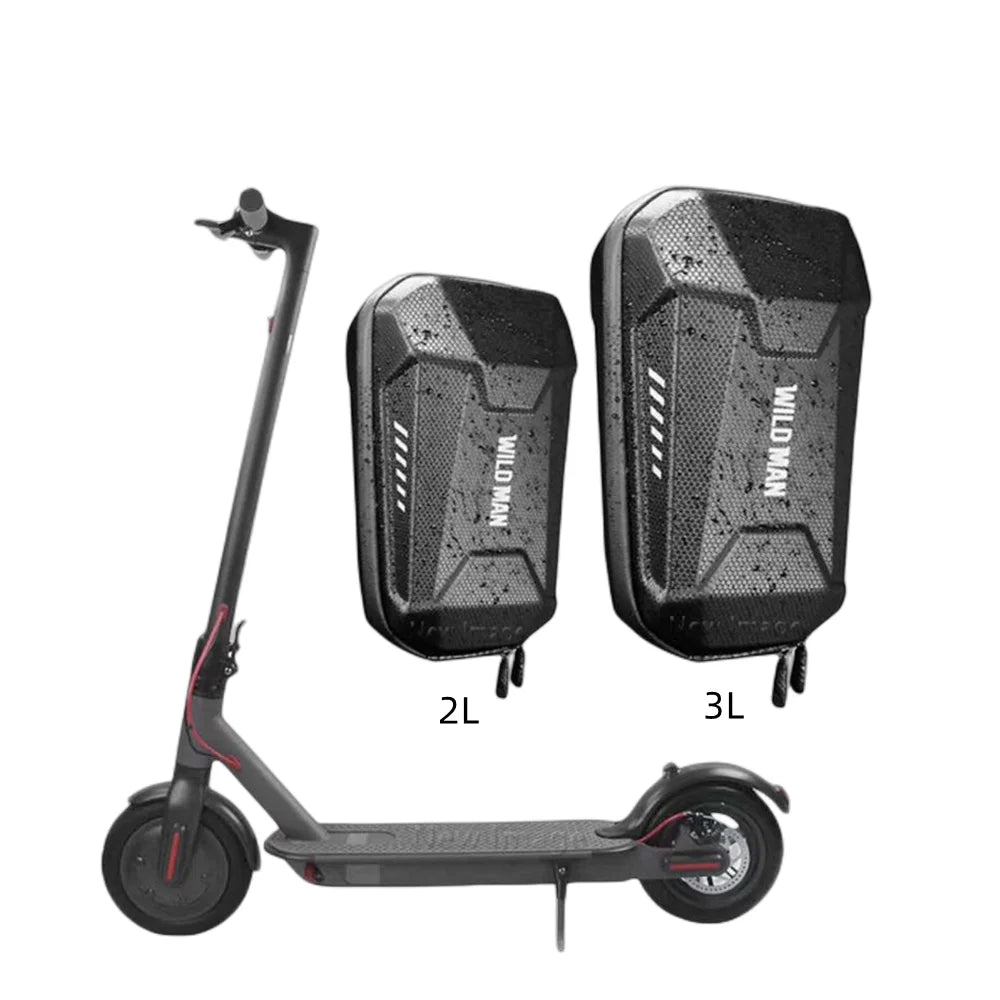 WILD MAN E Scooter Hanging Bag Storage EVA Waterproof Bag 2L for Electric Scooter Xiaomi M365 ES1 ES2 ES4 Max G30 Scooter Bags