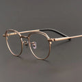 Superlight Horn Solid Round Full-Rim Eyeglass Large Optical Frame Oversized Designer Luxury Unisex Yvan TO1270