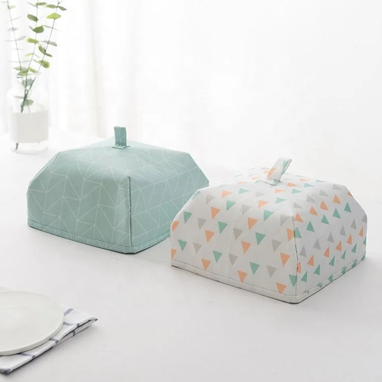 The New Fashion and Simple Creative Kitchen Insulation Food Cover Foldable Vegetable Rice Cover Dust-proof Umbrella Food Cover
