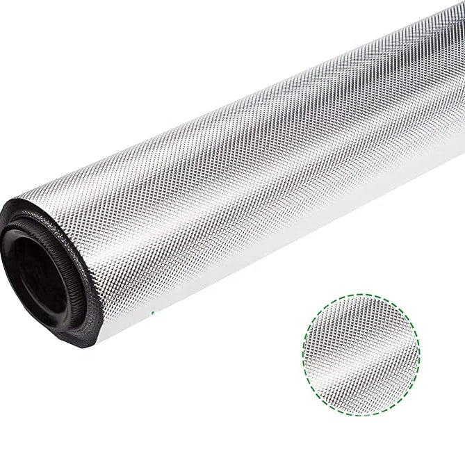 600d Polyester Oxford Soft Agricultural Reflective Diamond Mylar Foil Sheet 92-97% Light Reflectivity for Hydroponics Grow Fruit
