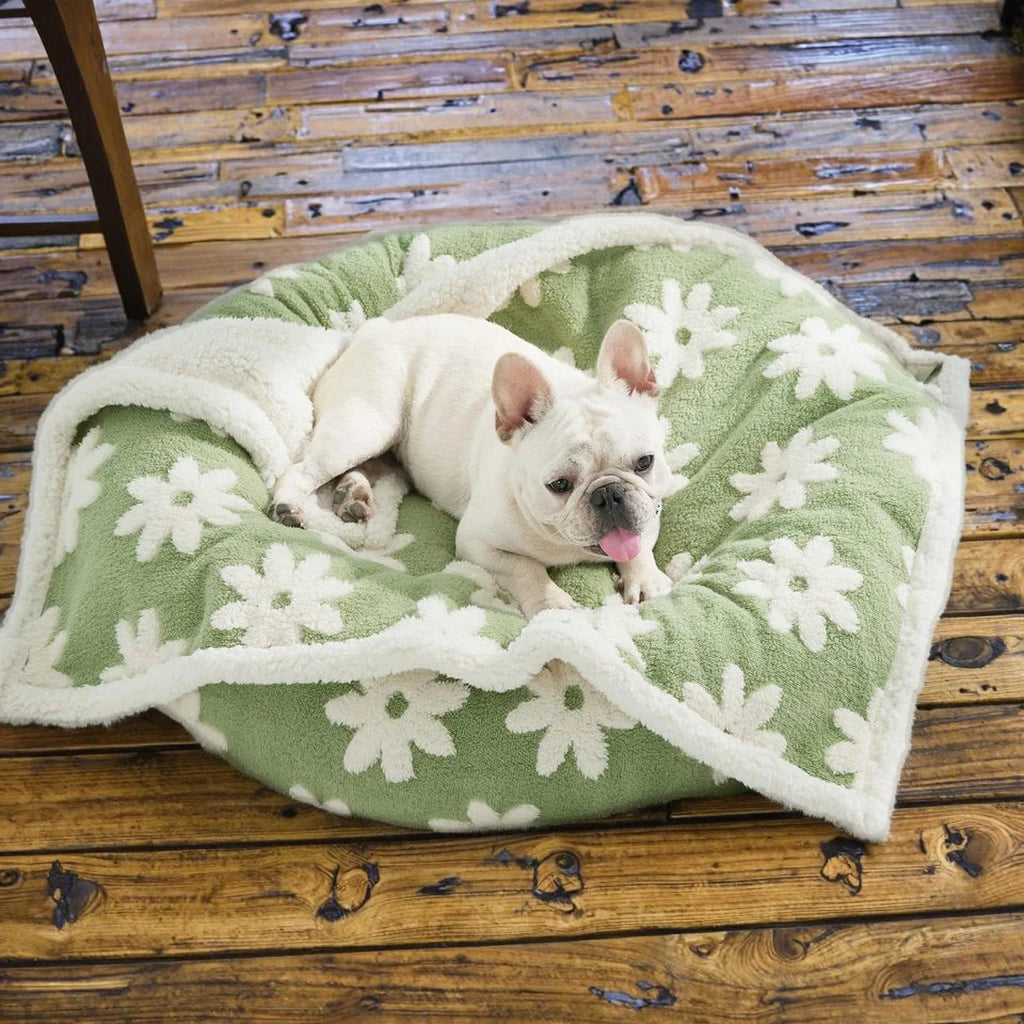 Custom Size and Color Print Pet Blanket Warm Removable and Washable for Dogs and Cats