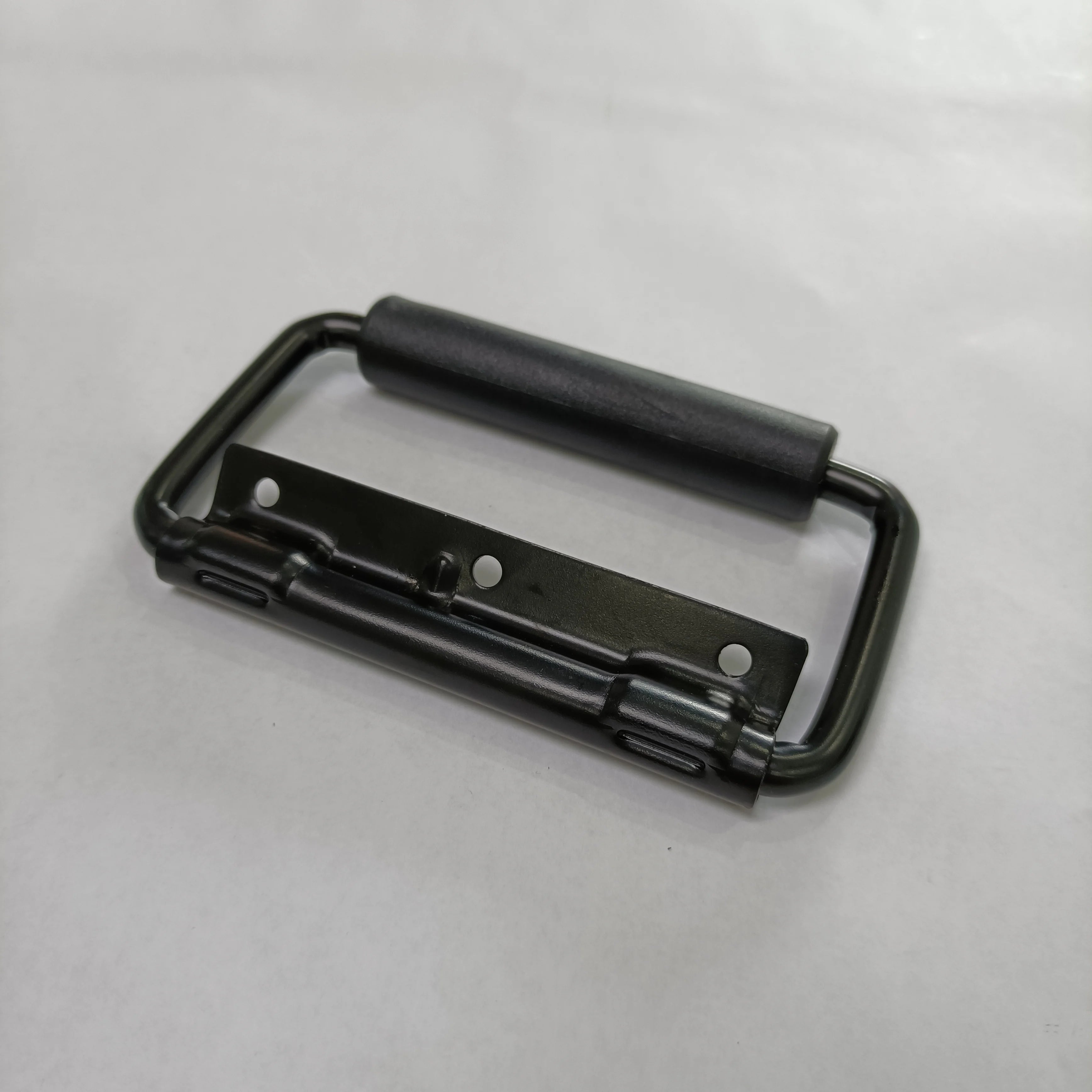 HM4201 HIME Tool Medical/Camera Use Box Zinc Painted Stainless Steel SUS304 Metal Spring Load Handle Silver/Black Rubber Sleeve