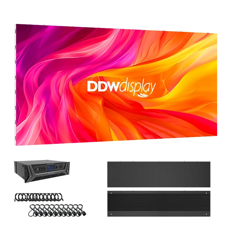 Small Pixel Pitch P1.25 P1.56 P2.5 P3.91 LED Display Screen Indoor Panel High Resolution Complete System Business Video Wall