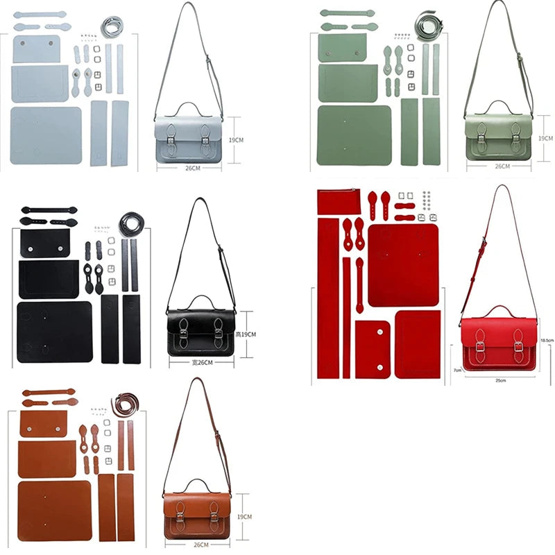 Wholesale Hot Selling DIY Sewing Pattern Wallet PU Leather Material Craft Tool Setfor Woman Girl Birthday Holiday Day Gift