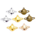 Antique Plated Planet Charm Pendants Jewelry Diy Jewelry Accessories Making DIY Findings 20*13mm L202
