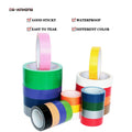 Heavy Duty Bond Silver Gray Grey Yellow Red Black White Orange Blue Purple Green Brown Pink Color Duck Cloth Duct Adhesive Tape