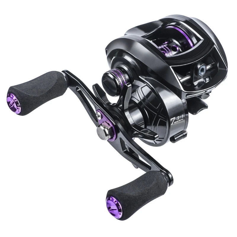 High Quality Magnetic Brake Bait Caster Reels 8KG Max Drag Bait Casting Reels Surf Fishing Wheel Pesca