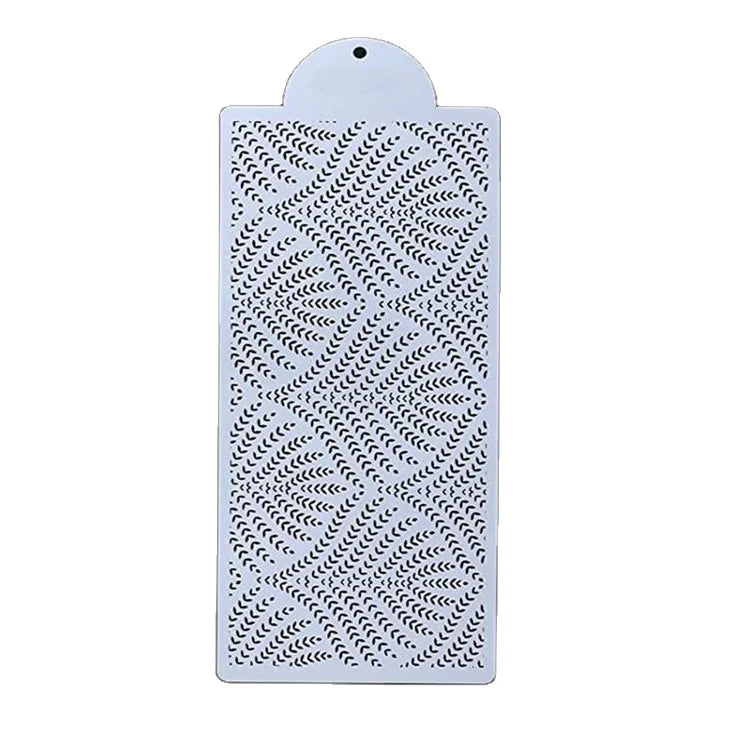 Wholesale Cake Decorating Pattern Cake Stencils Templates Spray Plastic Decorating Molds Cake Dsigning Tools