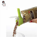 Food Storage Sealing Clips with Pour Spouts Kitchen Chip Bag Clips Plastic Cap Sealer Clips