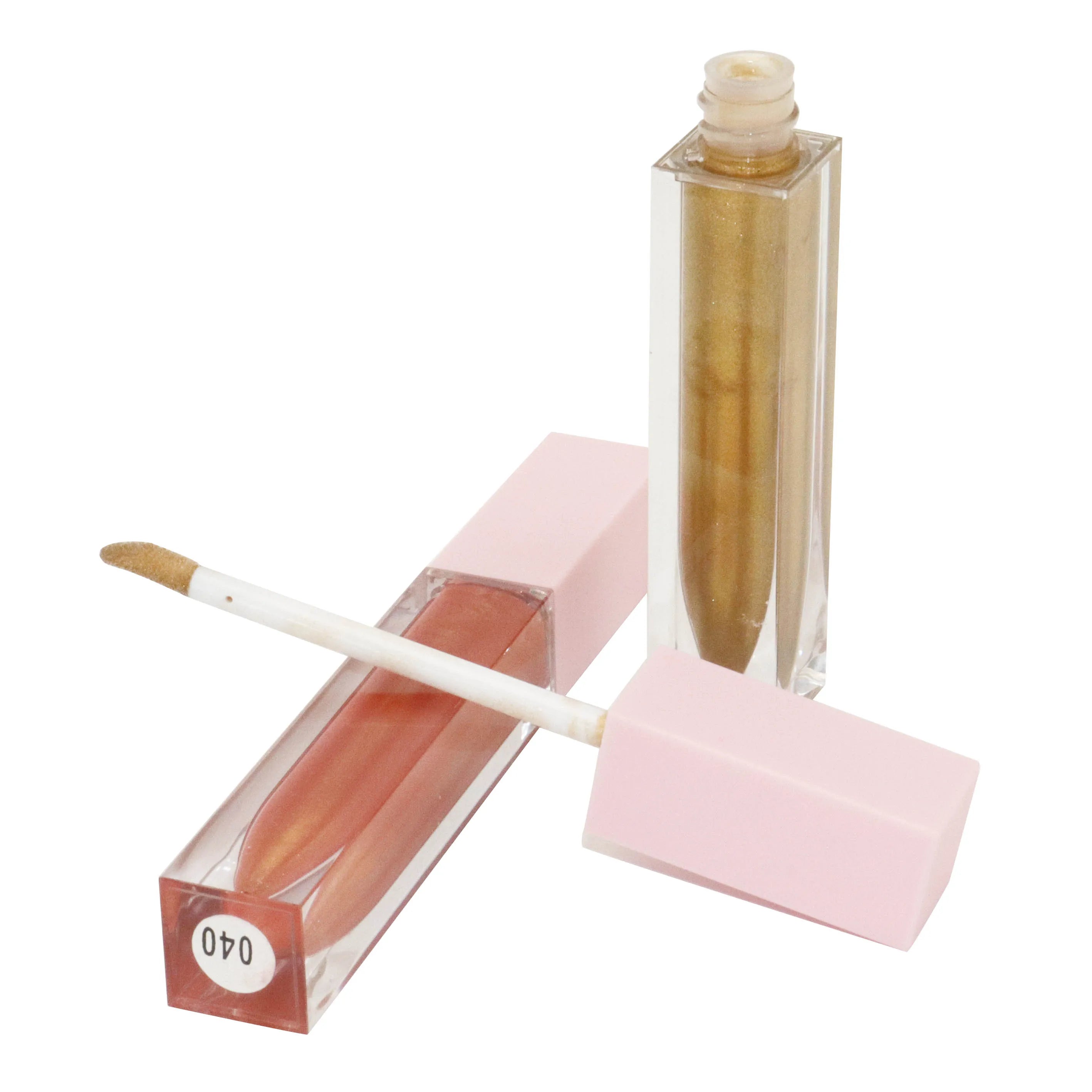Hot Trending 40 Colors Lip Gloss Wholesale High Pigment Long Lasting Private Label Glossy Lip Gloss