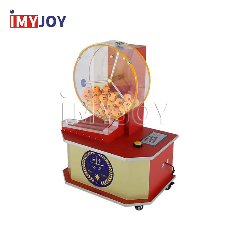 Agitator Type Automatic Lottery Rocking Stirring Machine for 100 Balls with LED Light