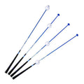 High Strength Golf Equipment Alignment Stick Golf Practice Training Aid Golf Swing Trainer with Plastic Airflow Ball
