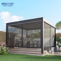 3x3 3x4 4x4 6x4 m OEM Factory Modern Outdoor Bioclimatic Pergola Aluminum Louver Pergola