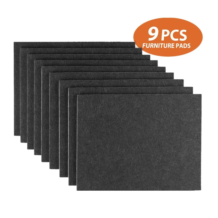 Cuttable Felt Chair Pads Self Adhesive Furniture Felt Pads Sheet for Furniture Legs Hardwood Floor