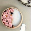 Valentine's Day Flower Candle Mold Handmade Rose Ornament Silicone Candle Molds Decorative Ornament Molds