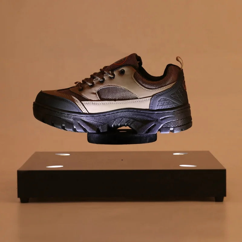 1kgs Load Acrylic case Rotating Shelf Box Sneakers Racks Floating American Horizontal Levitating Shoe Display
