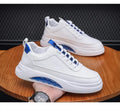Thick-Soled Men Sneakers New Style Breathable Lace up Sneaker Shoes Fashion Casual No-slip Vulcanize Men Tennis Shoes