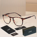 2025 Classic Vintage Optical Eyewear Frames Square Anti Blue Light Blocking Computer Glasses Women Men PC Material Rectangle