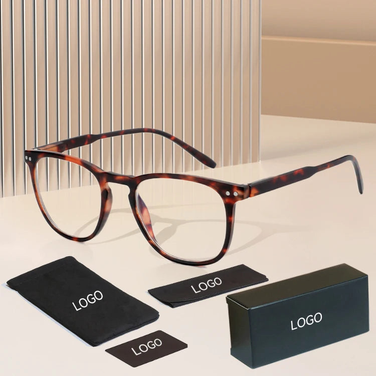 2025 Classic Vintage Optical Eyewear Frames Square Anti Blue Light Blocking Computer Glasses Women Men PC Material Rectangle