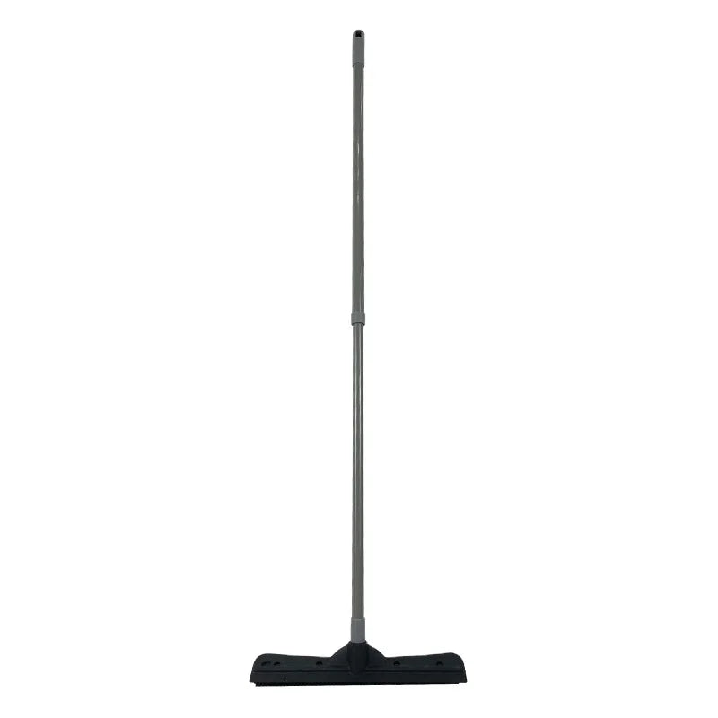 DOOSO Natural Rubber Broom All-Purpose Scrubbing Broom with Squeegee for Floor Cleaning Magic