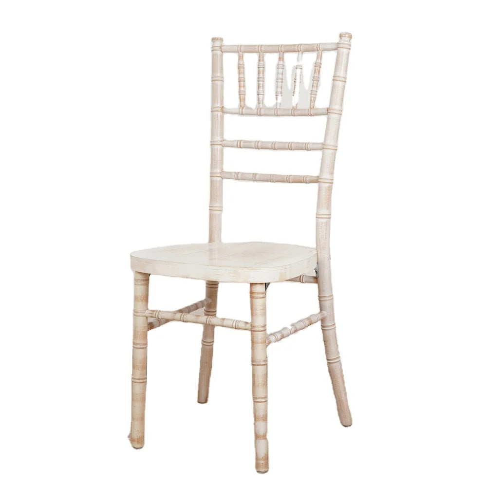 Commercial Dining Room Furniture Modern Factory Wholesale Quality Limewash Chiavari Chair