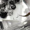 OEM Private Label Lashes Tray Premade Loose Fan Lashes Wispy Loose Pre Made Fans Eyelash Fan Eyelashes