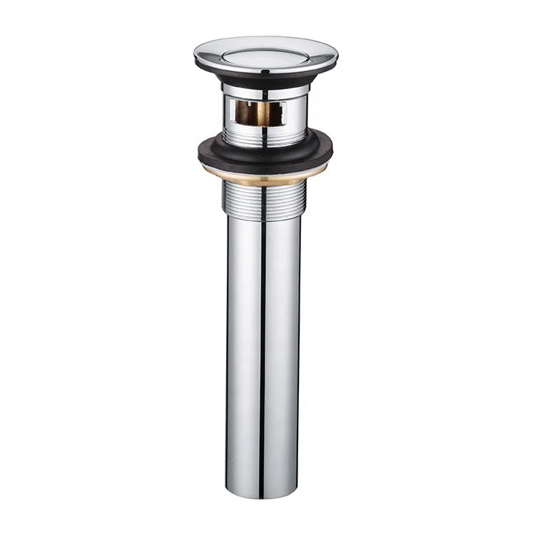 Modern Design Stainless Steel Bathroom Basin Pop-up Drain Waste Water Drainer Factory Click Clack Sink Waste