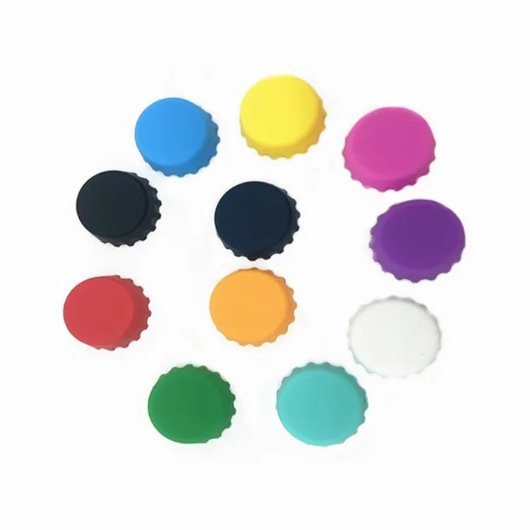 Cheap Reusable Silicone Rubber Bottle Caps Drinkware Accessories for Home Brewing Beer Saver
