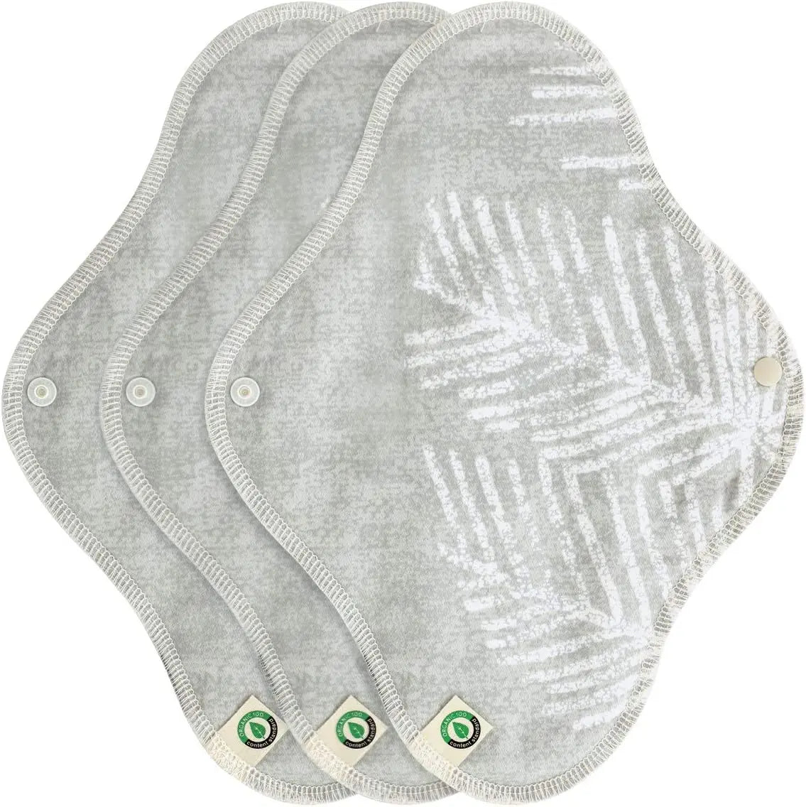 2025 New Reusable Breathable 6Pcs Cloth Bamboo Charcoal Sanitary Napkin Pad