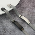 New Fashion Jewelry Simple Personality Titanium Steel Men's Sports Bracelet Wholesale