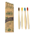Natural 100% Biodegradable Bamboo Toothbrush Children Kids Natural Eco Friendly Bamboo Toothbrush