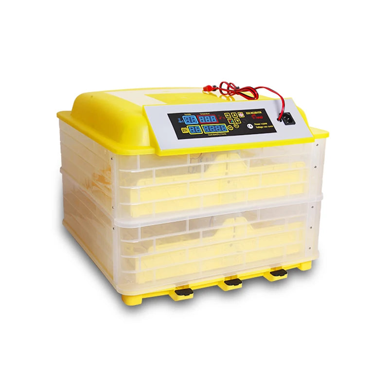 Hot Seller Dual Power Supply 96 Automatic Egg Incubator for Sale in Tanzania MegaBDM