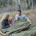 Woqi  Queen-Size Double Sleeping Bag for  Adults  and  Truck Tent   Sleeping Pad Lightweights  Double Person Size