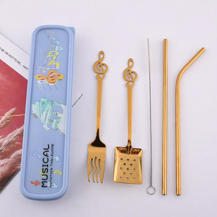 Exquisite Stainless Steel Tableware Dinnerware Cutlery Sets Spoon Fork Knife Flatware Set