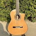 Aiersi Brand Handmade All Solid Classical Guitar Popular Stringed Music Instruments Vintage Solo Cutaway Spanish Classic Guitar