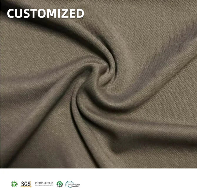 Eco-friendly Knit Interlock T-shirts Modal Polyester Fabric for T-shirt