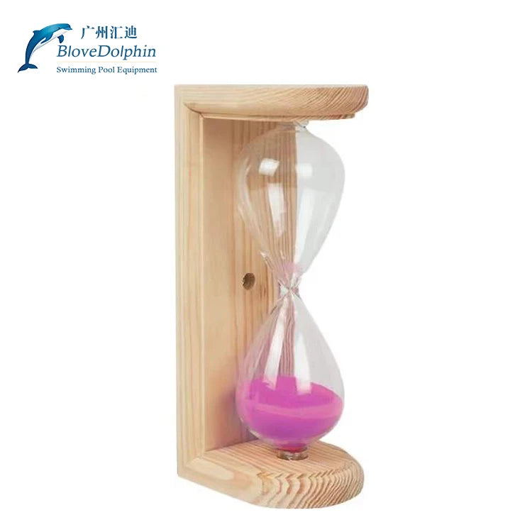 15 Minute Wood Sauna Rotation Waterproof Shower Hourglass Sand Timer Sauna Sand Clock